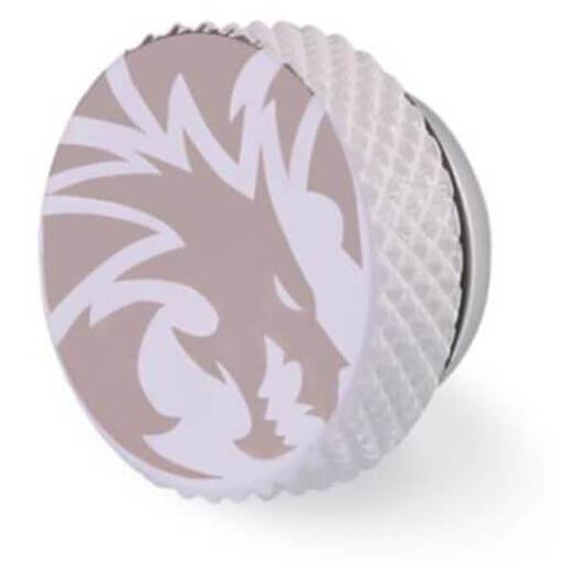 A large main feature product image of Bykski G1/4" Frozen Dragon Plug (White)