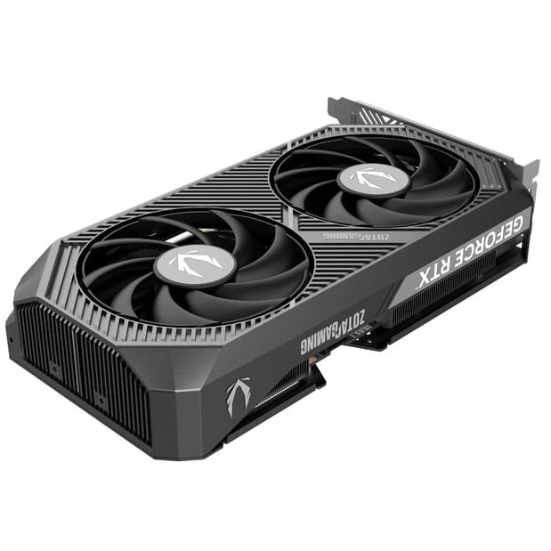 A large main feature product image of ZOTAC Gaming GeForce RTX 5060 Ti Twin Edge OC 16GB GDDR7