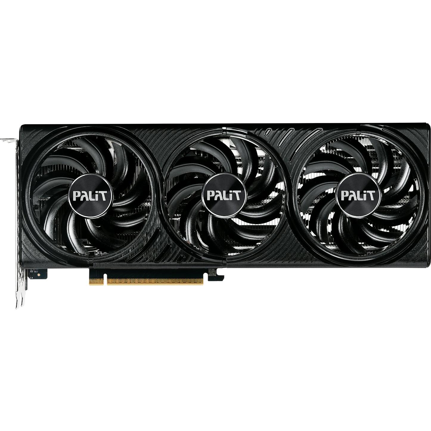A large main feature product image of Palit GeForce RTX 5060 Ti Infinity 3 16GB GDDR7