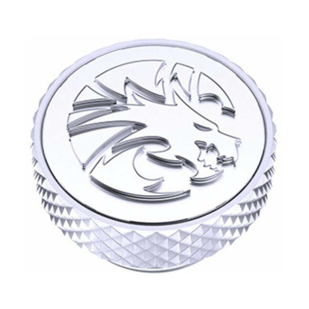 A large main feature product image of Bykski G1/4" Frozen Dragon Embossed Plug (White)