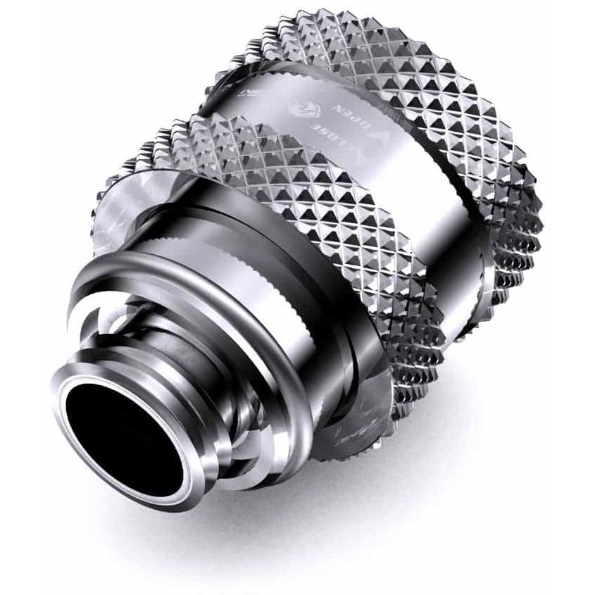 A large main feature product image of Bykski G1/4" Pull Drain Valve Fitting (Silver)