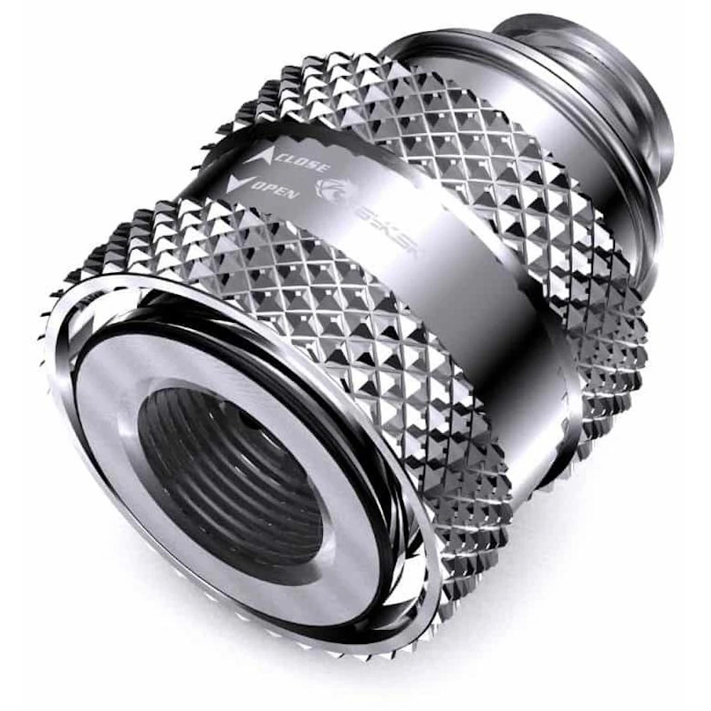 Bykski G1/4" Pull Drain Valve Fitting (Silver)