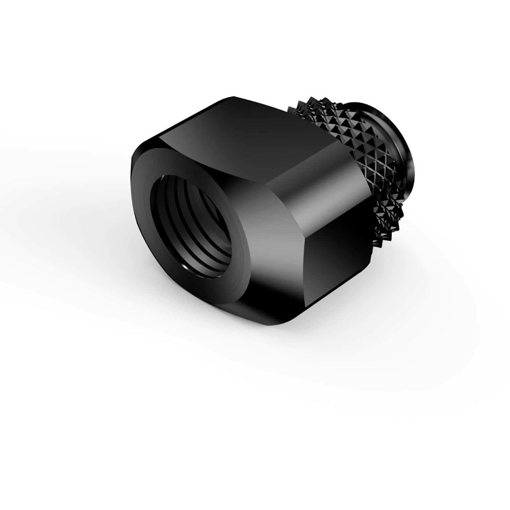 A large main feature product image of Bykski G1/4" 6mm Offset Fitting (Black)