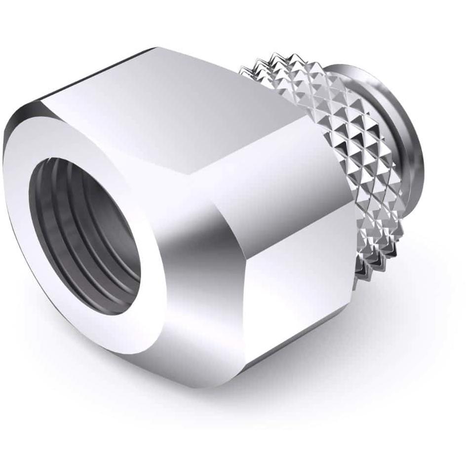A large main feature product image of Bykski G1/4" 6mm Offset Fitting (Silver)