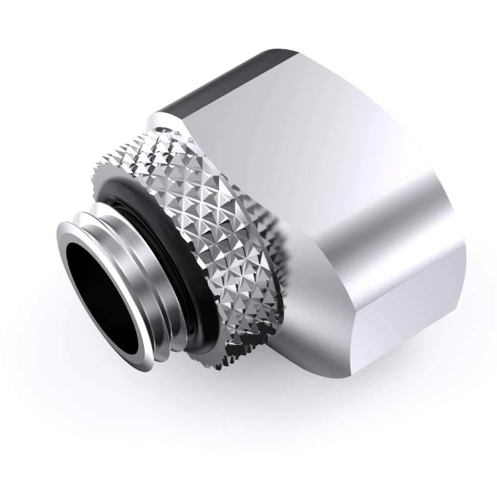 A large main feature product image of Bykski G1/4" 6mm Offset Fitting (Silver)