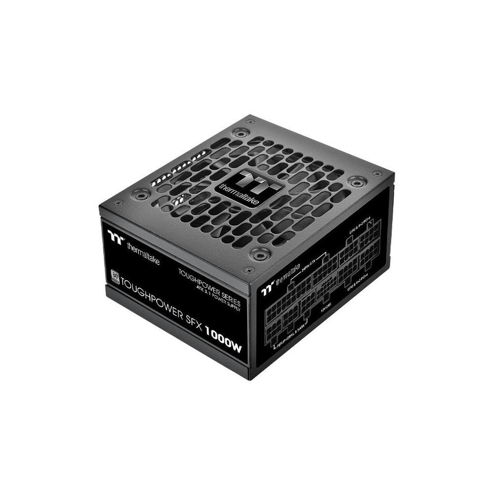 A large main feature product image of Thermaltake Toughpower SFX - 1000W Platinum PCIe 5.1 ATX 3.1 Fully Modular PSU