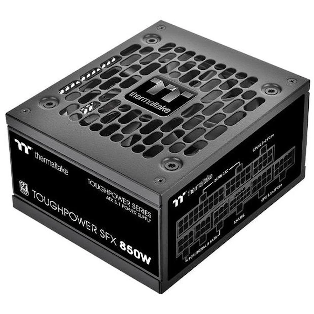 Thermaltake Toughpower SFX - 850W Platinum PCIe 5.1 ATX 3.1 Fully Modular PSU