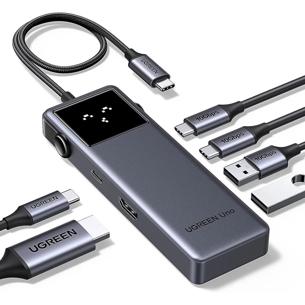 UGREEN Uno 6-in-1 Single 4K Display USB Type-C Hub