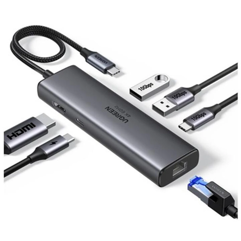 UGREEN 6-in-1 Single 4K Display USB Type-C Hub