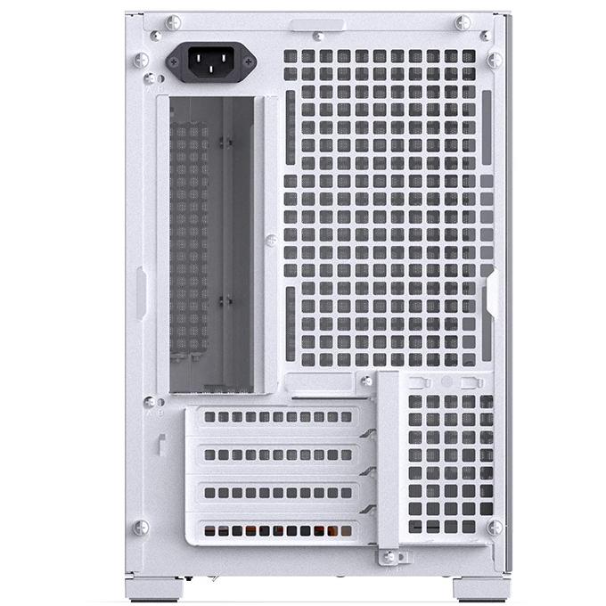 A large main feature product image of Jonsbo D32 PRO Glass 24L Compact mATX Case (White)