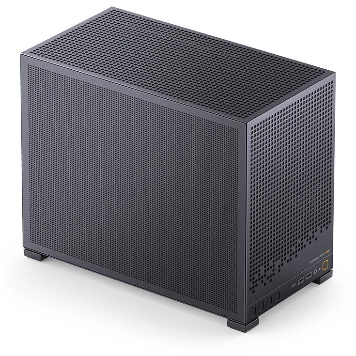 A large main feature product image of Jonsbo D32 PRO Mesh 24L Compact mATX Case (Black)