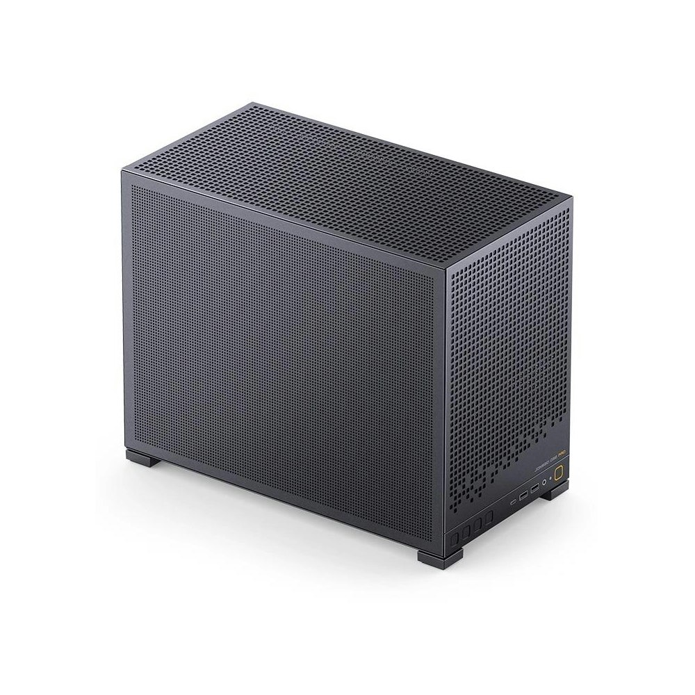 A large main feature product image of Jonsbo D32 PRO Mesh 24L Compact mATX Case (Black)