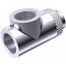 A product image of Bykski G1/4" 3-Way T Fitting (Silver)