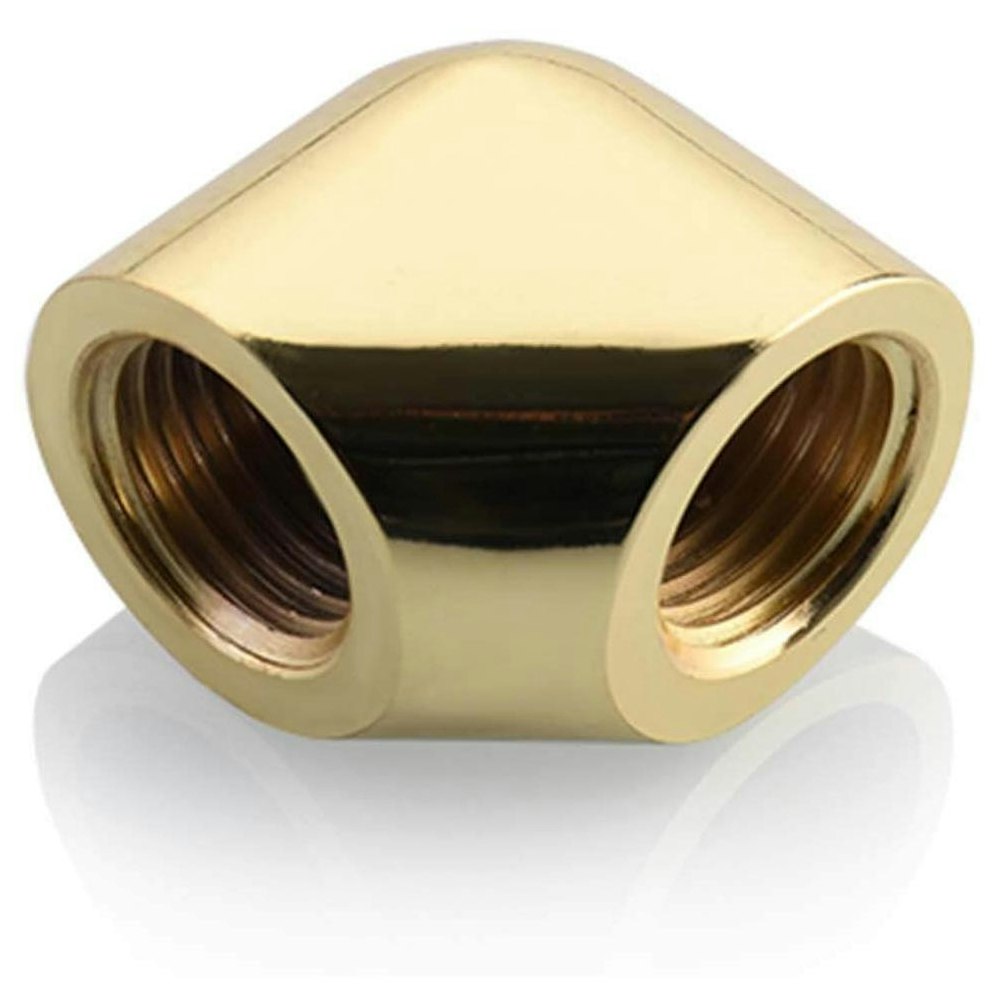 A large main feature product image of Bykski G1/4" 90 Degree Elbow Fitting (Gold)