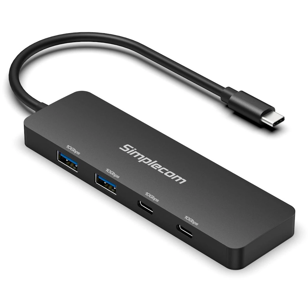 Simplecom CH392 USB 3.2 Gen2 USB-C 4-Port 10Gbps Hub