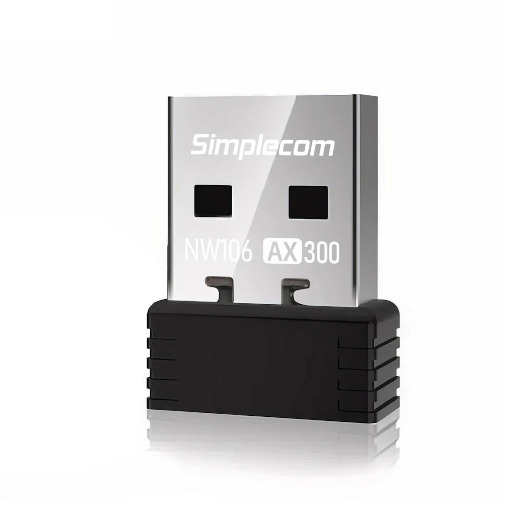 Simplecom NW106 AX300 Wi-Fi 6 USB Wireless Nano Adapter