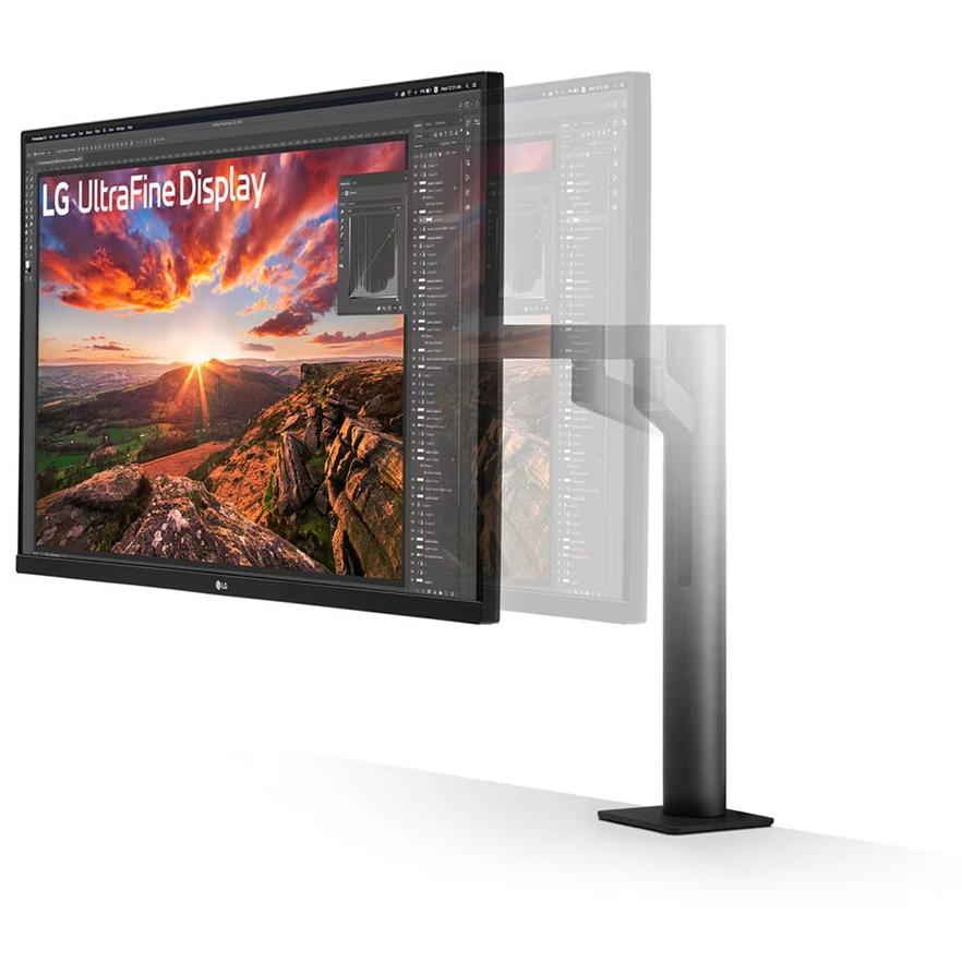 A large main feature product image of LG UltraFine 32UN880K-B - 31.5" 4K 2160p 60Hz IPS Professional Monitor