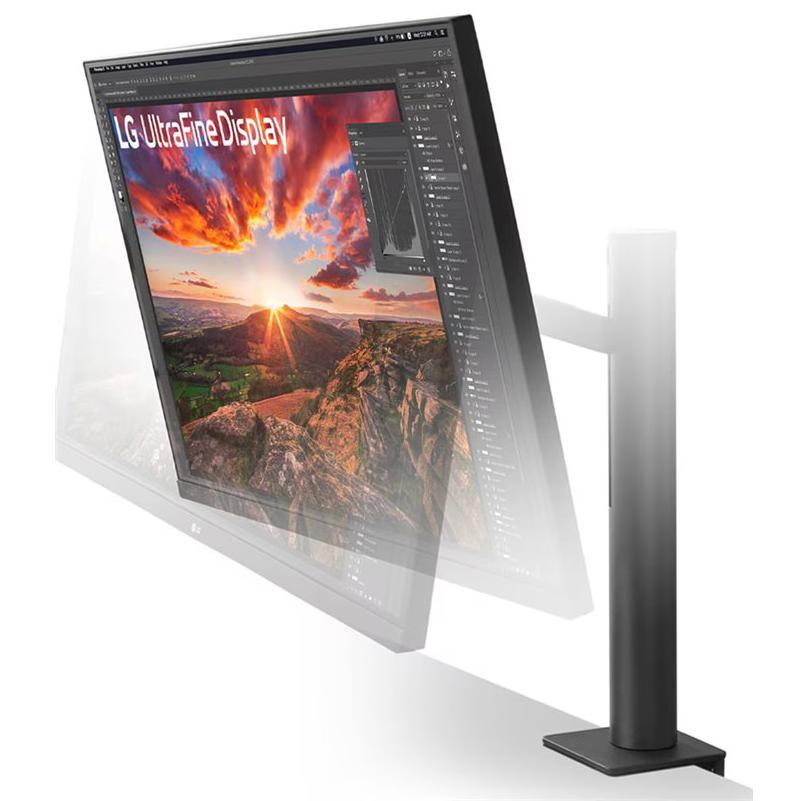 A large main feature product image of LG UltraFine 32UN880K-B - 31.5" 4K 2160p 60Hz IPS Professional Monitor