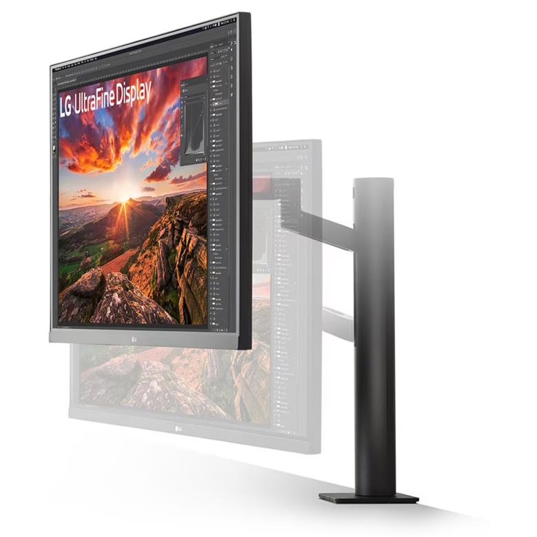 A large main feature product image of LG UltraFine 32UN880K-B - 31.5" 4K 2160p 60Hz IPS Professional Monitor