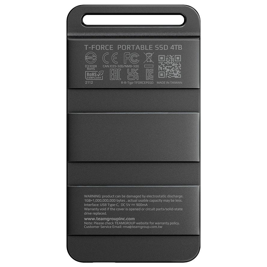 A large main feature product image of Team T-Force M200 Portable SSD - 4TB