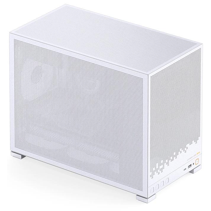 A large main feature product image of Jonsbo D32 Mesh 24L Compact mATX Case (White)