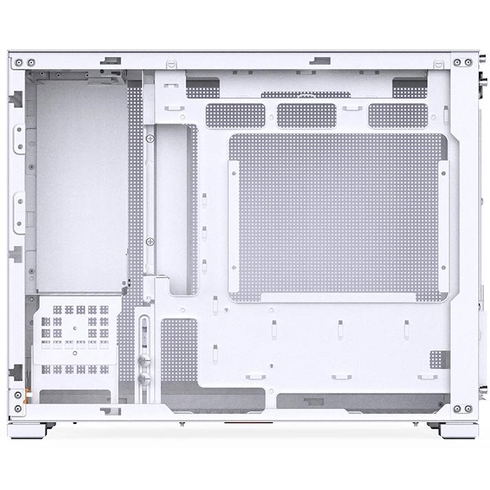 A large main feature product image of Jonsbo D32 PRO Mesh 24L Compact mATX Case (White)