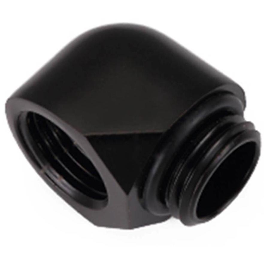 A large main feature product image of Bykski G1/4" Compact 90 Degree Fitting (Black)