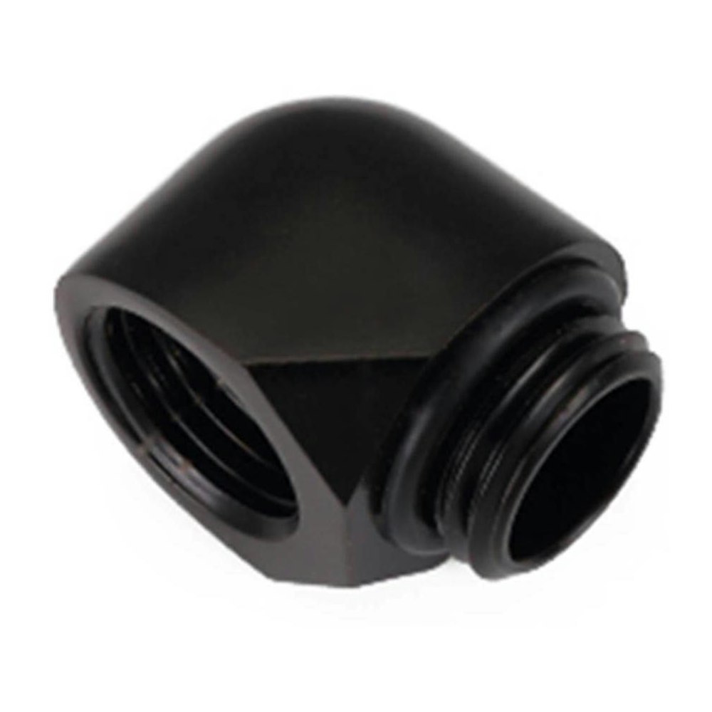 A large main feature product image of Bykski G1/4" Compact 90 Degree Fitting (Black)