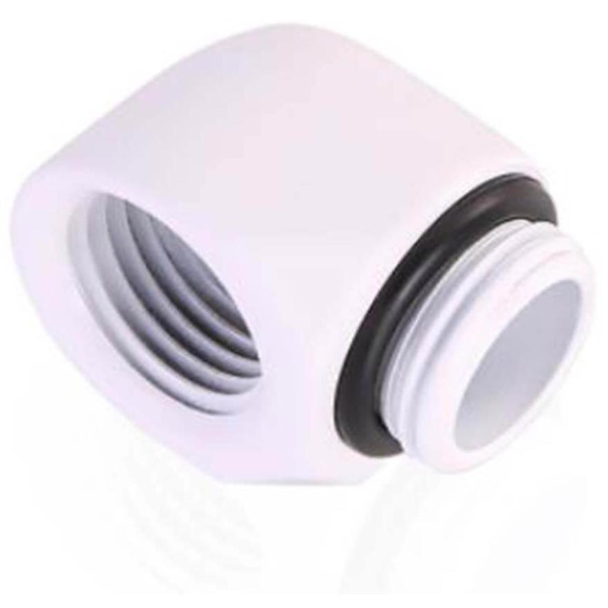 A large main feature product image of Bykski G1/4" Compact 90 Degree Fitting (White)