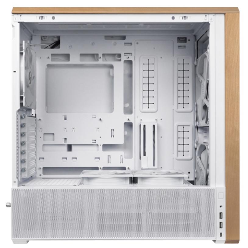 A large main feature product image of Lian Li Lancool 217 - Mid Tower Case (White)