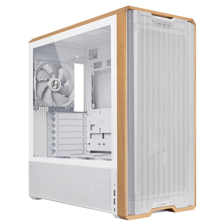 A large main feature product image of Lian Li Lancool 217 - Mid Tower Case (White)