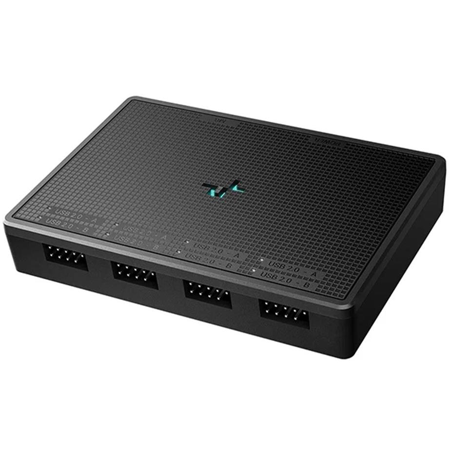 A large main feature product image of DeepCool 4-Port Internal USB 2.0 Hub