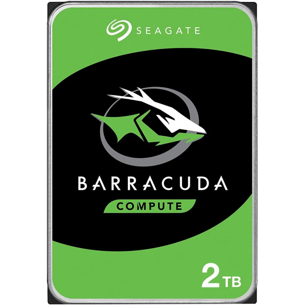Seagate BarraCuda 3.5" Desktop HDD - 2TB 256MB