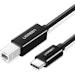 A product image of UGREEN USB 2.0 Type-C to Type-B Cable (2m)