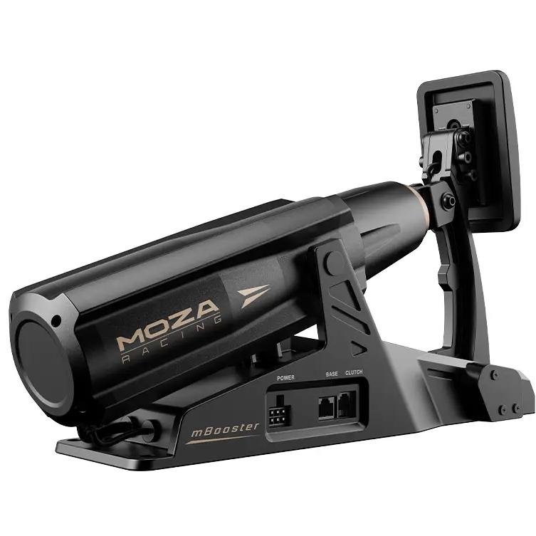 A large main feature product image of MOZA mBooster Active Pedal