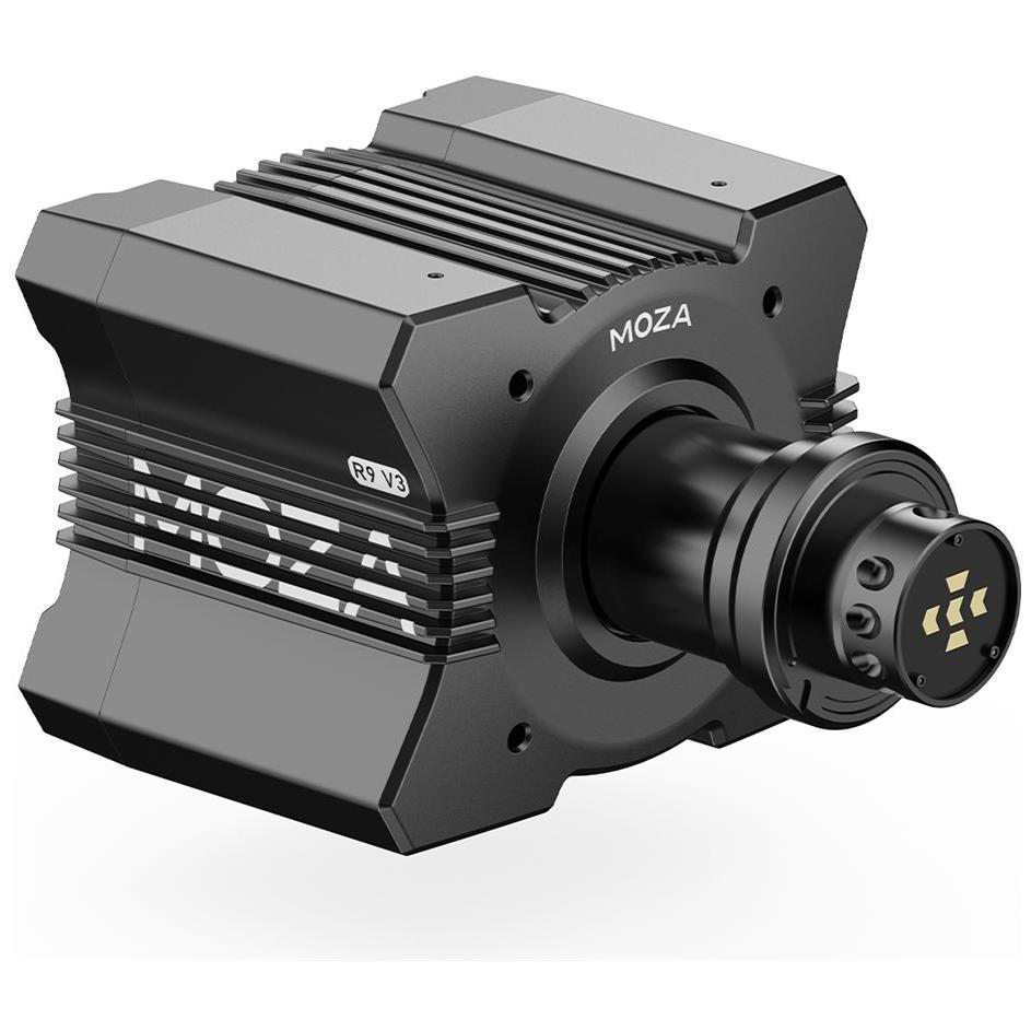 A large main feature product image of MOZA R9 V3 Direct Drive Wheel Base