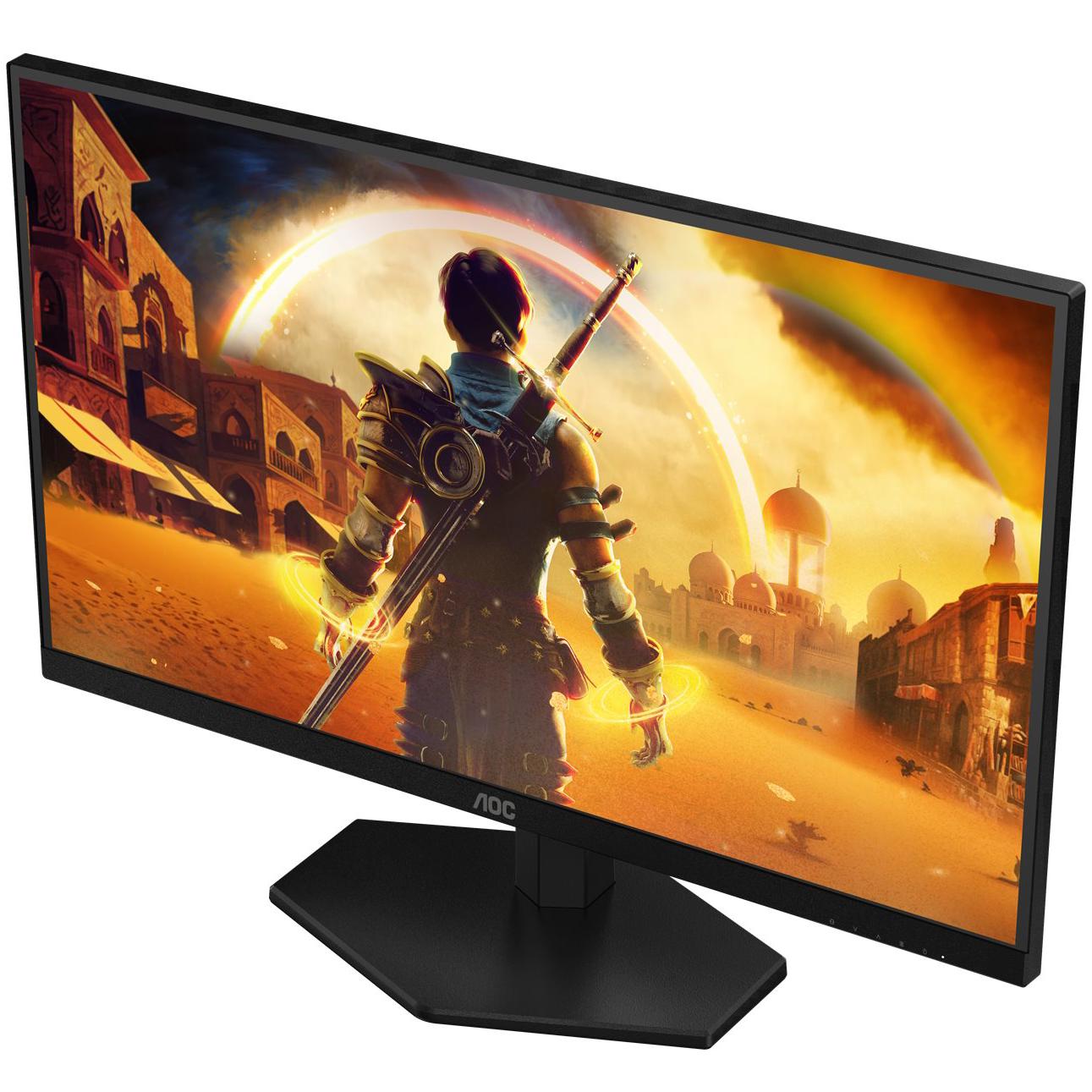 A large main feature product image of AOC Q27G42ZE - 27" 1440p 260Hz 0.3ms Fast IPS Monitor