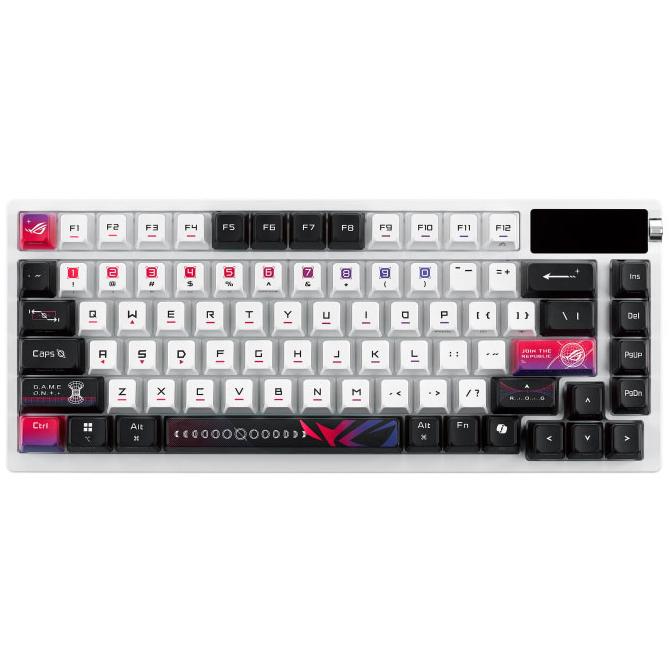 ASUS ROG Azoth X 75% Wireless Mechanical Gaming Keyboard - NX Snow