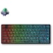 A product image of MCHOSE Jet 75 HE Magnetic 8K Wired Gaming Keyboard - Black Topographic (Kailh Magnetic God Switch)