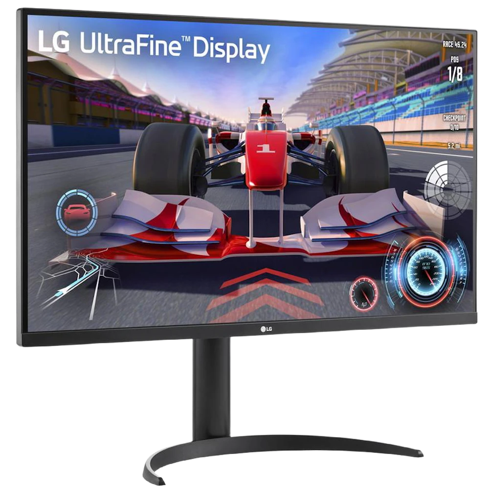 A large main feature product image of LG UltraFine 32UR550K-B - 32" 4K 2160p 60Hz VA Professional Monitor