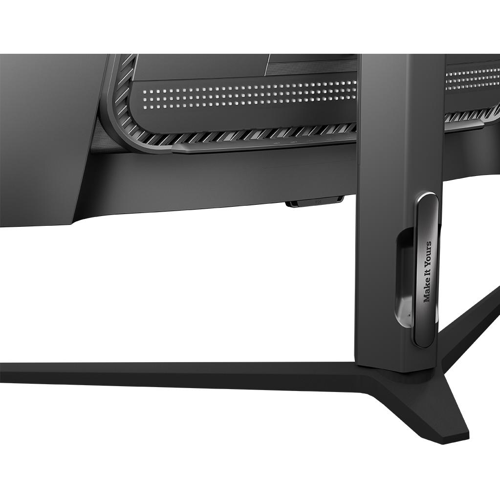 A large main feature product image of Cooler Master GP57ZS - 57" Curved Dual-4K 2160p 120Hz VA Monitor