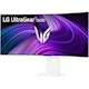 A small tile product image of LG UltraGear OLED 39GX90SA-W - 39" Curved 1440p Ultrawide 240Hz 0.03ms Gaming Monitor (White)