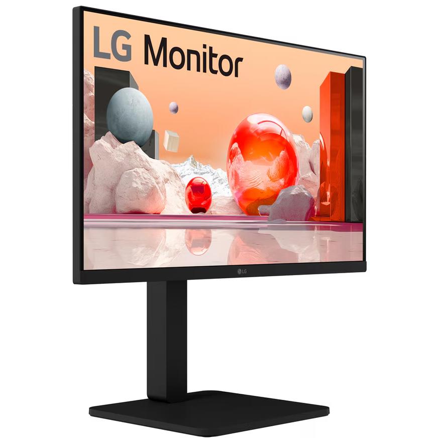 A large main feature product image of LG 24BA550-B - 24" 1080p 100Hz IPS Monitor