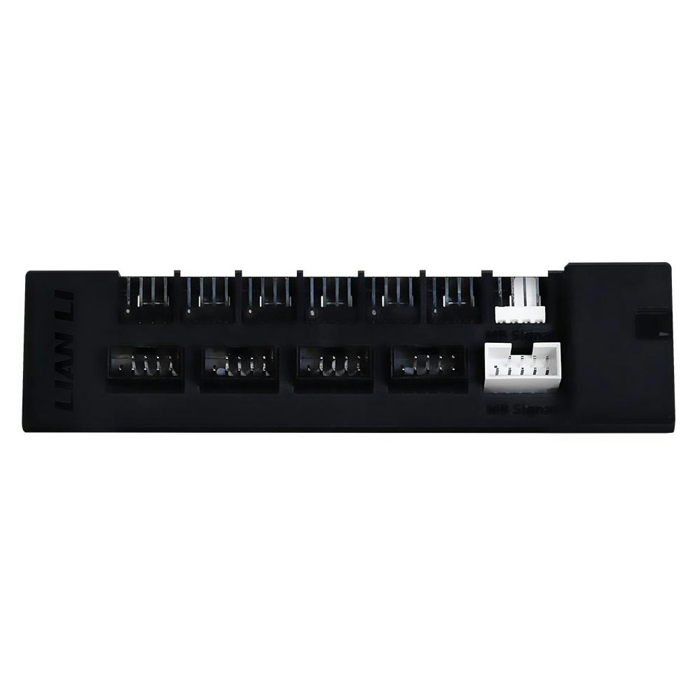 A large main feature product image of Lian Li Edge USB & Fan Hub (Black)