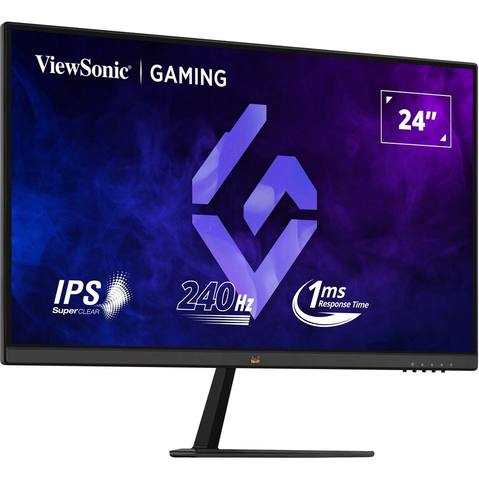 A large main feature product image of ViewSonic VX2479A-HD-PRO - 24" 1080p 240Hz IPS Monitor