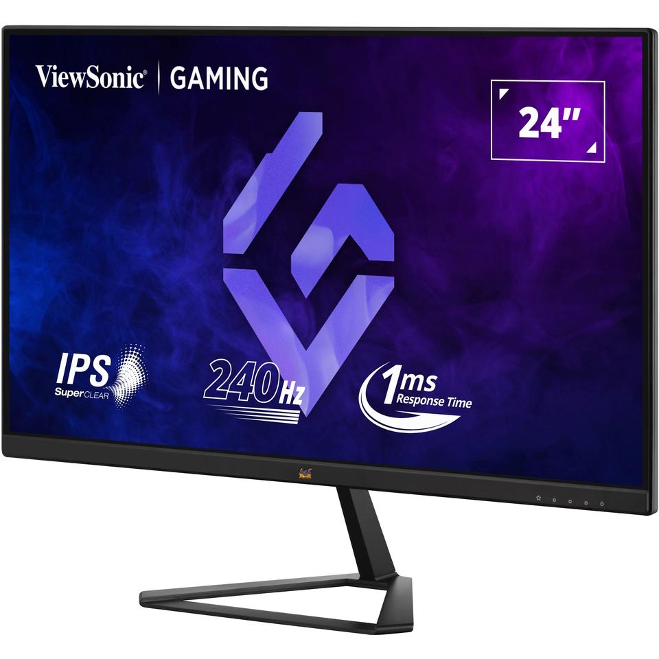 A large main feature product image of ViewSonic VX2479A-HD-PRO - 24" 1080p 240Hz IPS Monitor