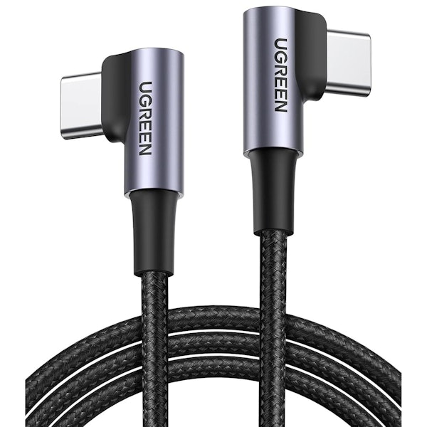 UGREEN Angled USB-C Male to Male Cable (2m) | PLE Computers