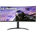A product image of LG 34BP65C-B - 34" Curved Ultrawide 1440p 160Hz VA Monitor