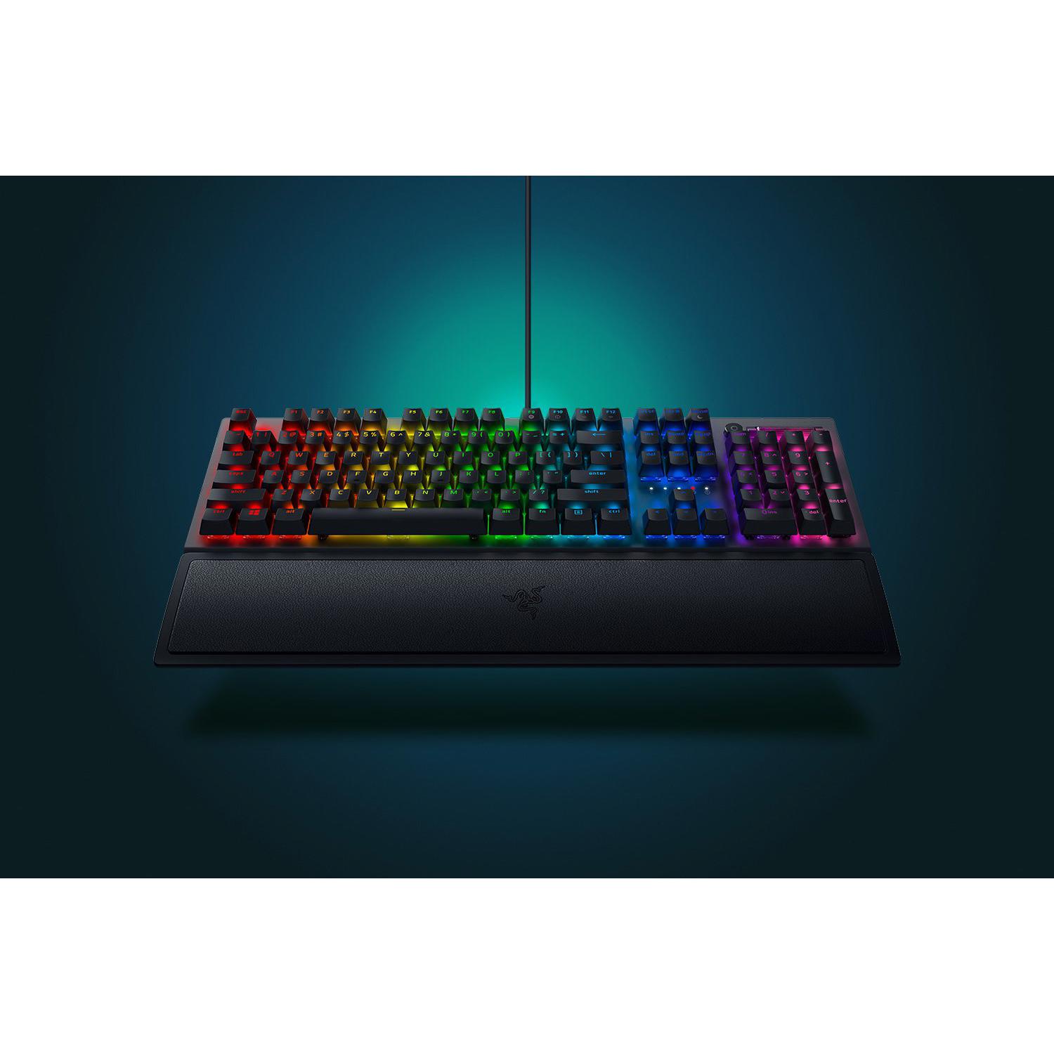 A large main feature product image of Razer BlackWidow V3 - Mechanical Gaming Keyboard (Green Switch)