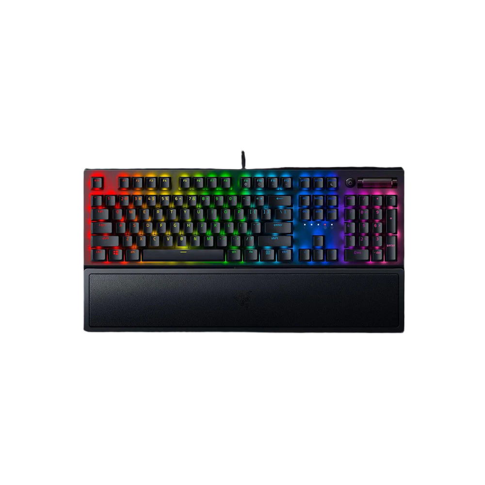 A large main feature product image of Razer BlackWidow V3 - Mechanical Gaming Keyboard (Green Switch)
